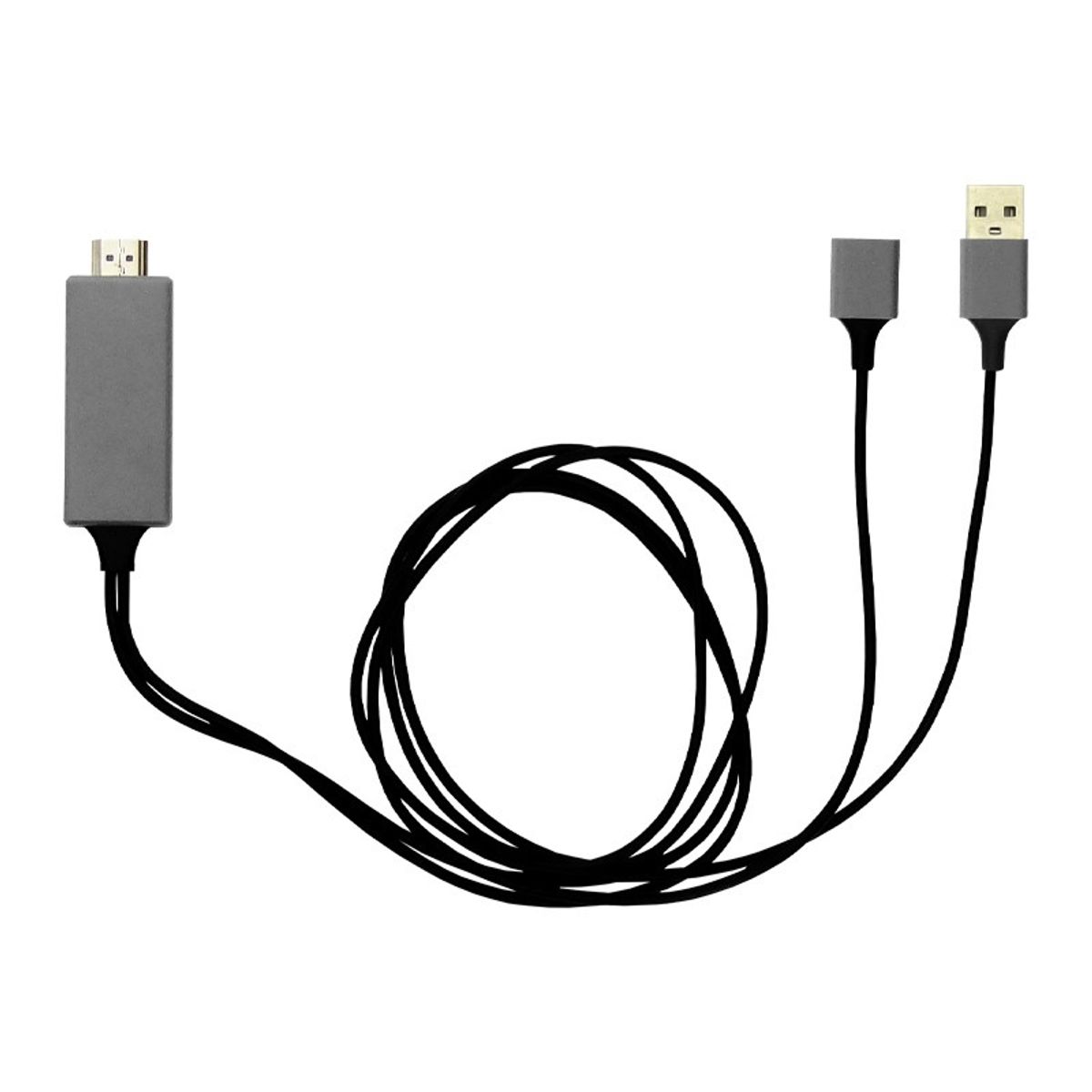 GENERICO - Cable HDTV MHL Universal Para Smartphone, De 2 Metros, USB 2.0