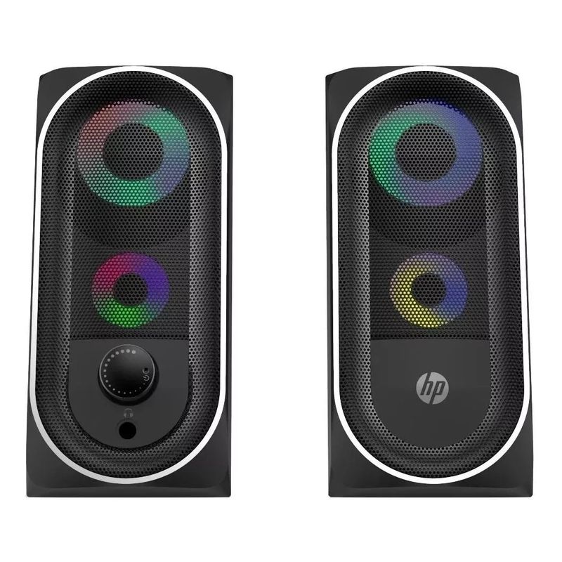 HP - Parlantes Multimedia Para Pc Hp Dhe-6001 Stereo Jack 35mm