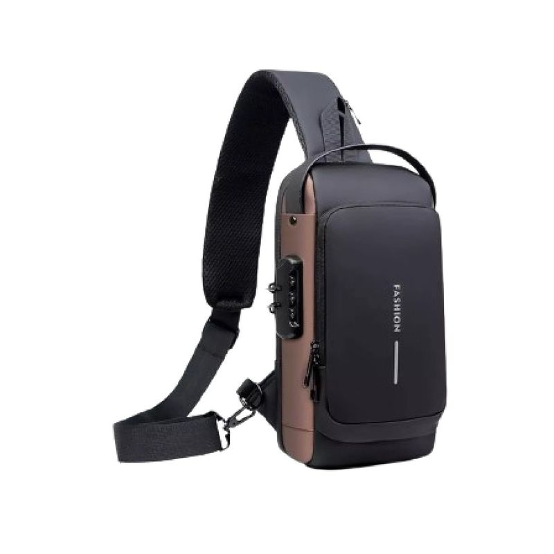 GENERICO - Bolso Manos Libres Mini Morral Para Hombre Tipo Pechera