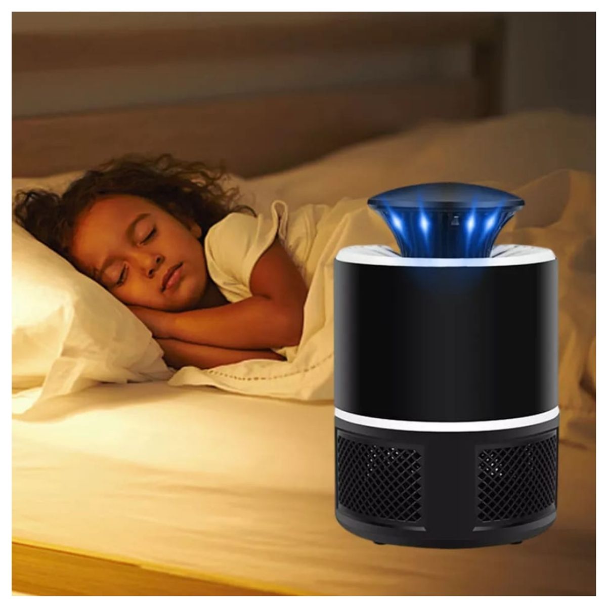 GENERICO - Lampara Exterminadora de Mosquitos con Rayos UV