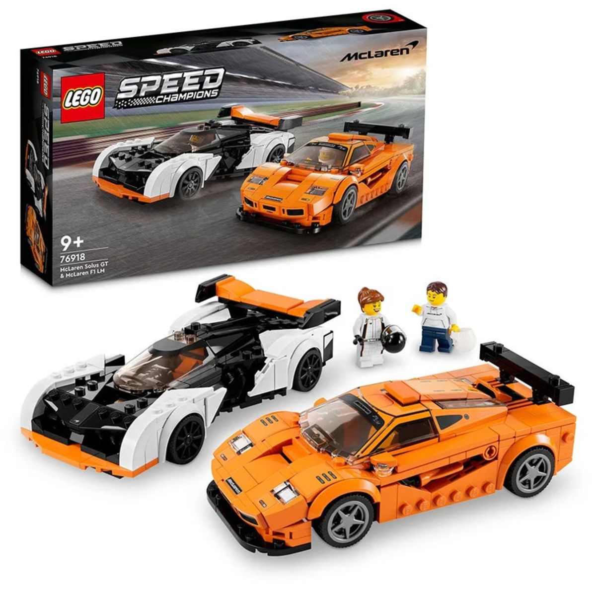 LEGO - LEGO Mclaren Solus Gt Y Mclaren F1 Lm - 76918 LEGO
