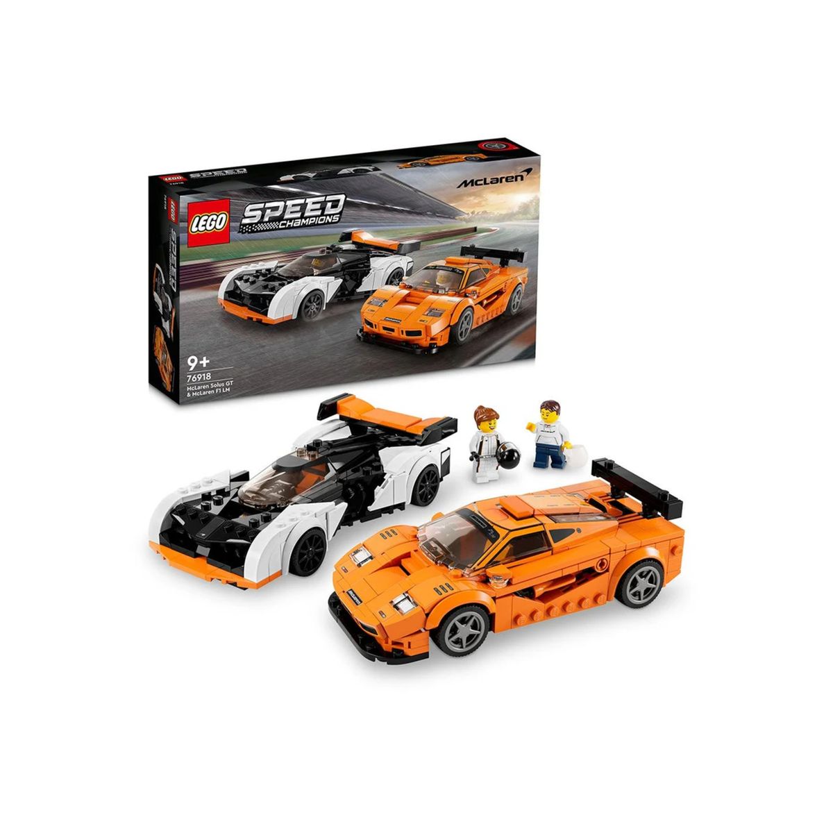 LEGO - LEGO Mclaren Solus Gt Y Mclaren F1 Lm - 76918 LEGO