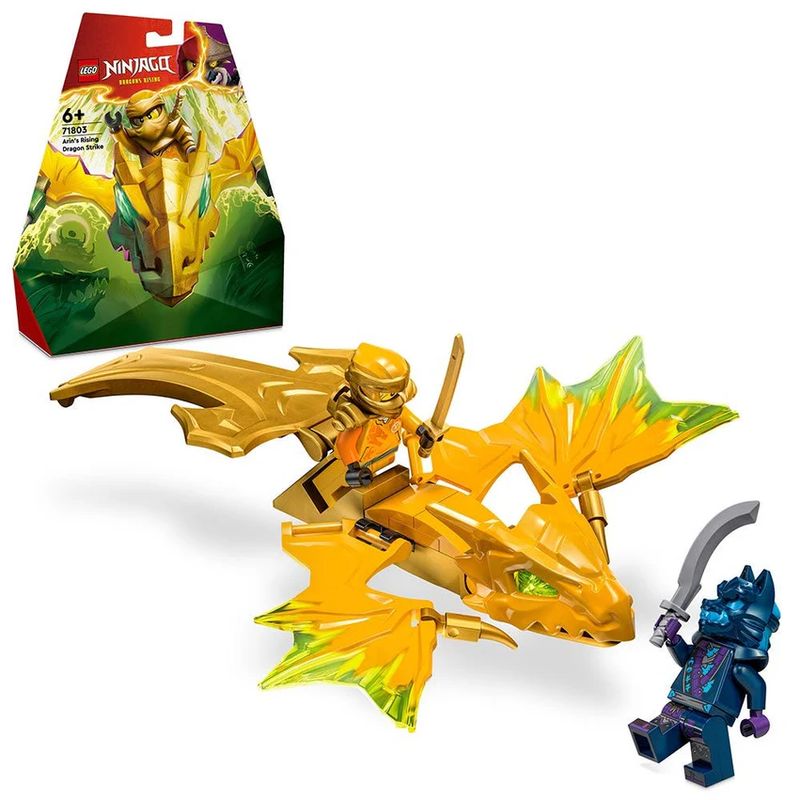 LEGO - LEGO Ataque Rising Dragon De Arin - 71803 - Amarillo