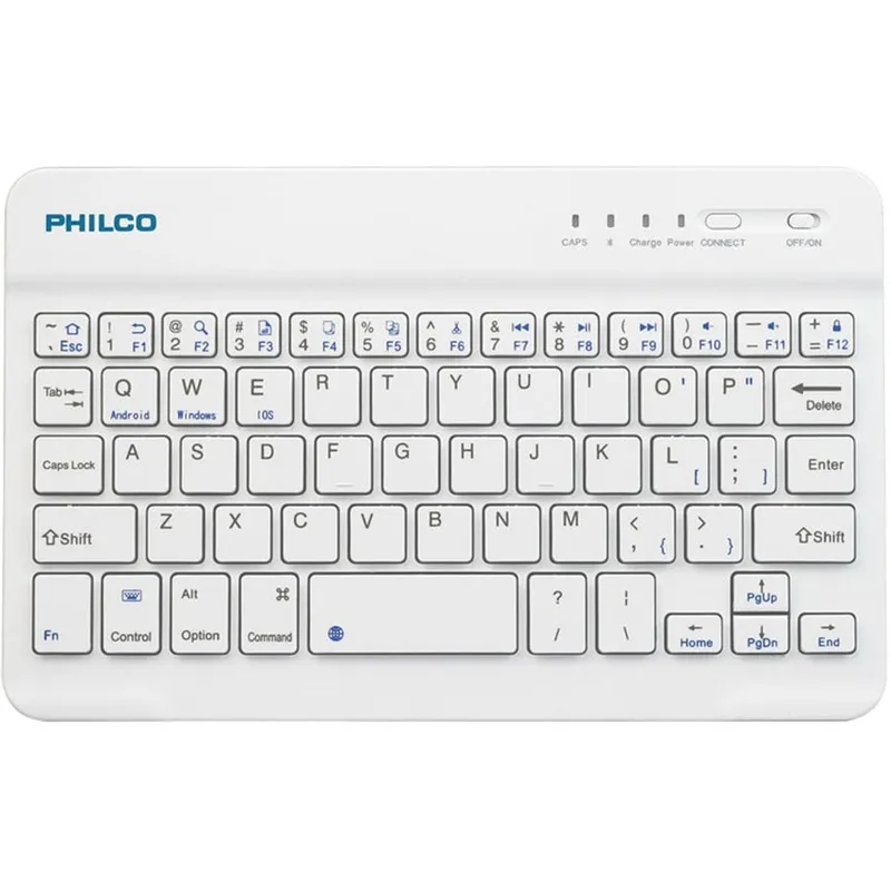 PHILCO - Mini Teclado Bluetooth Philco 10 Pulgadas