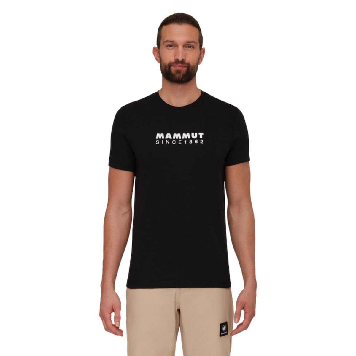 MAMMUT - Polera Core T-Shirt Logo Negro MAMMUT
