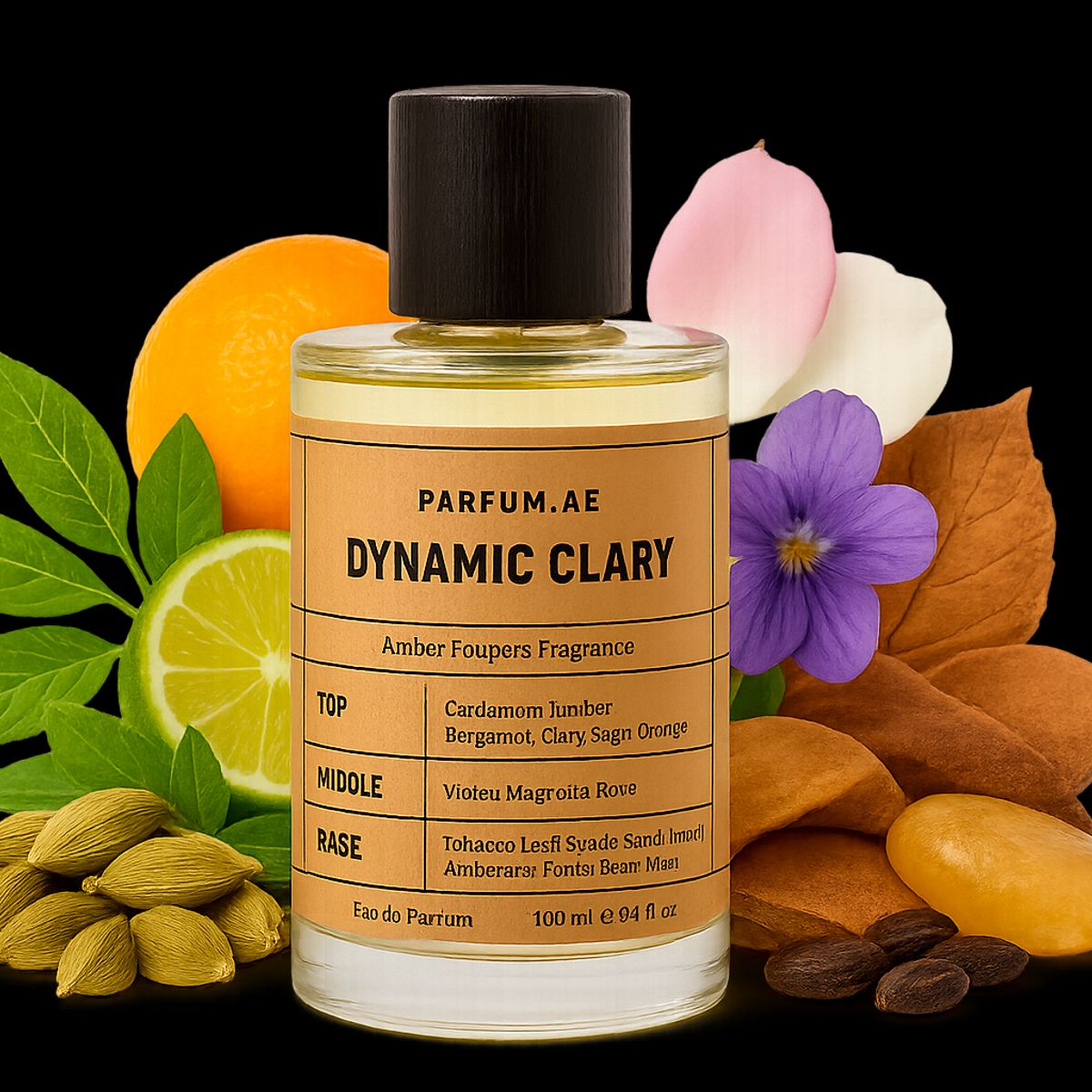 PARFUM AE - PERFUME PARFUM.AE DYNAMIC CLARY EDP 100ML