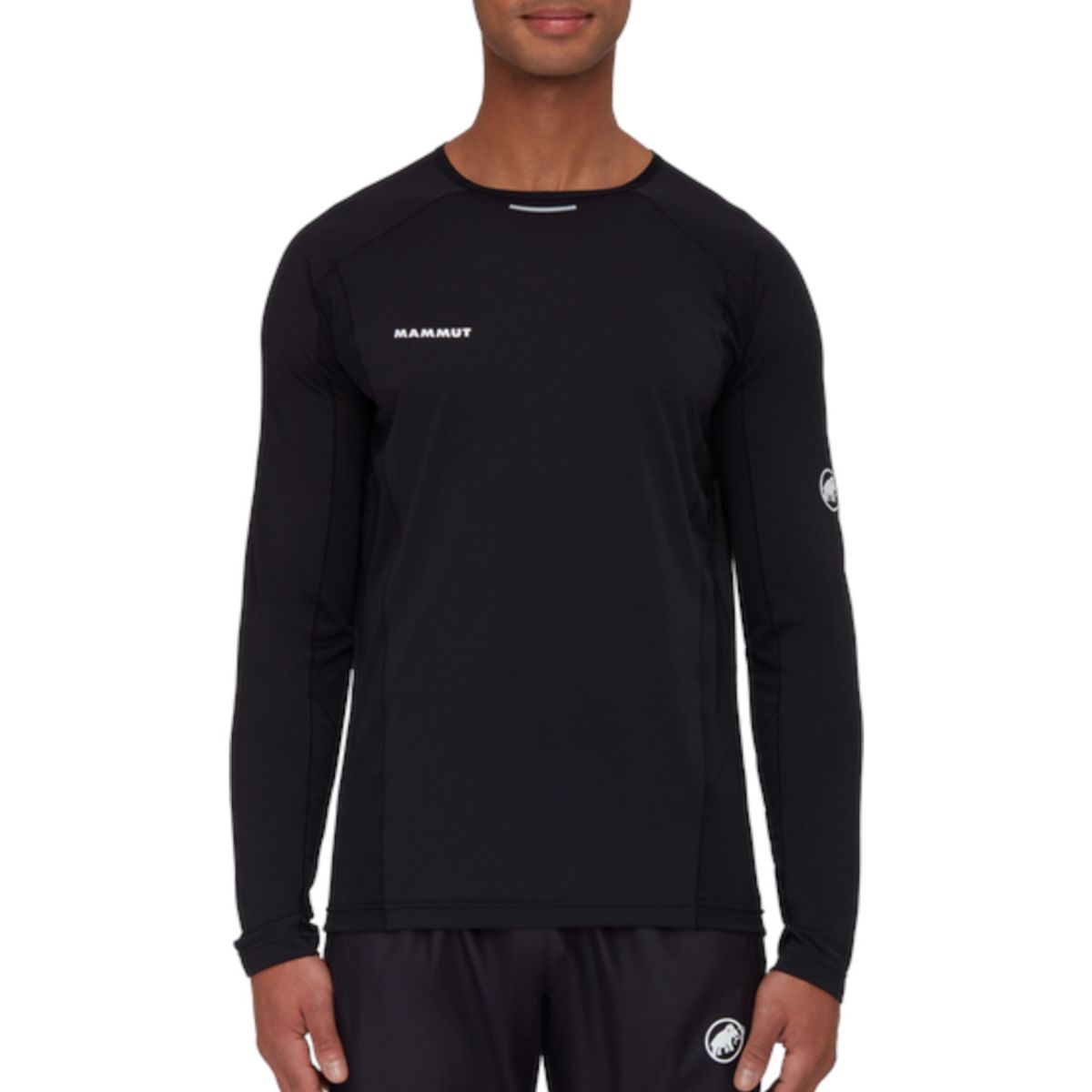 MAMMUT - Primera Capa Aenergy Fl Longsleeve Hombre Negro