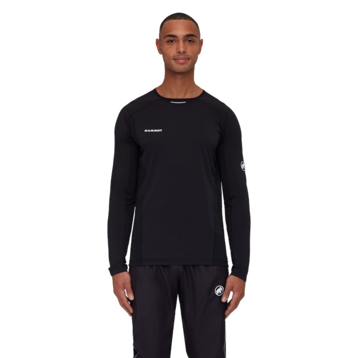 MAMMUT - Primera Capa Aenergy Fl Longsleeve Hombre Negro