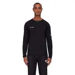MAMMUT - Primera Capa Aenergy Fl Longsleeve Hombre Negro