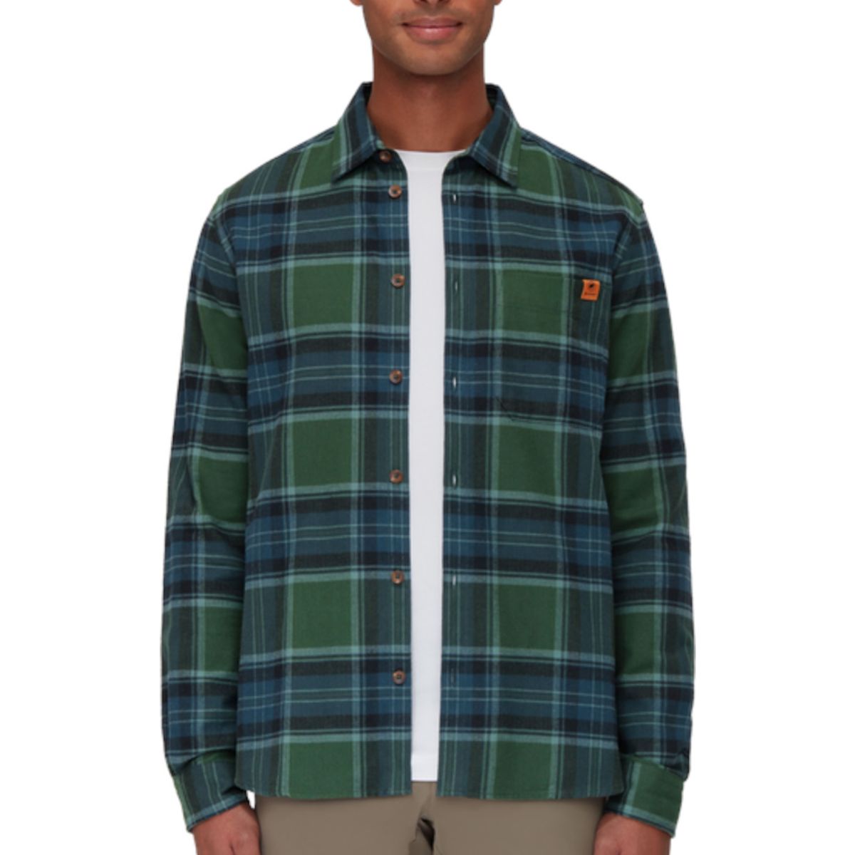 MAMMUT - Camisa Trovat Longsleeve Multicolor MAMMUT