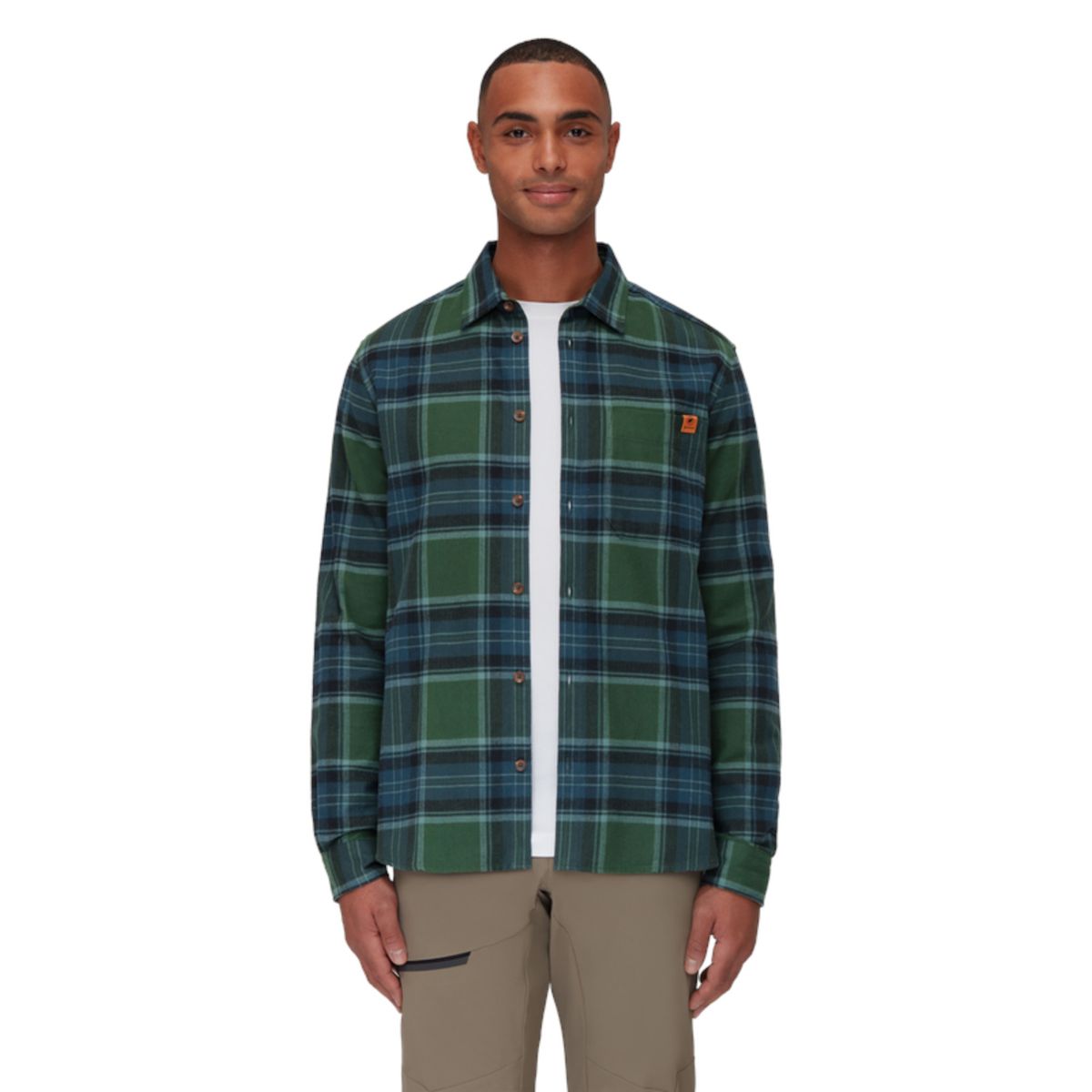 MAMMUT - Camisa Trovat Longsleeve Multicolor MAMMUT