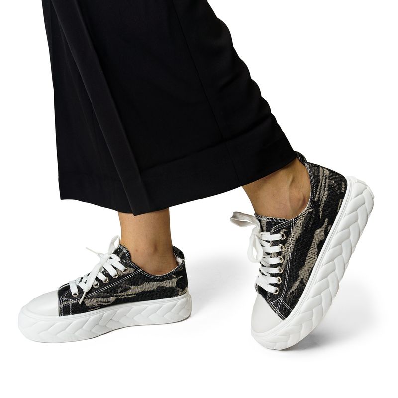 CHINITOWN - Zapatilla Mujer Negro Ailbhe Chinitown