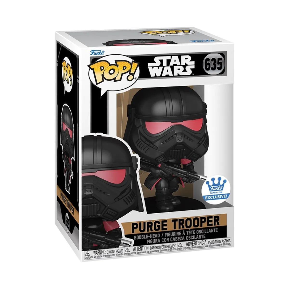 FUNKO - Funko Pop Star Wars Trooper Purga 635 Exclusivo Funkoshop