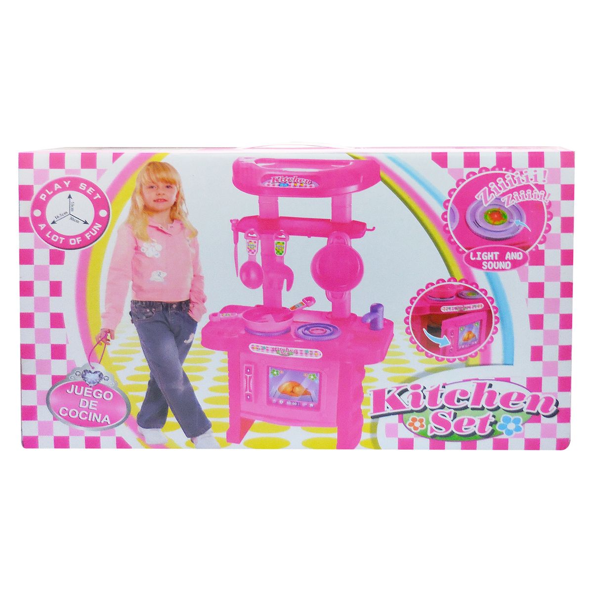 NOBEL TOYS - Cocina Con Luz Y Sonido 52x31cm Nobel Toys