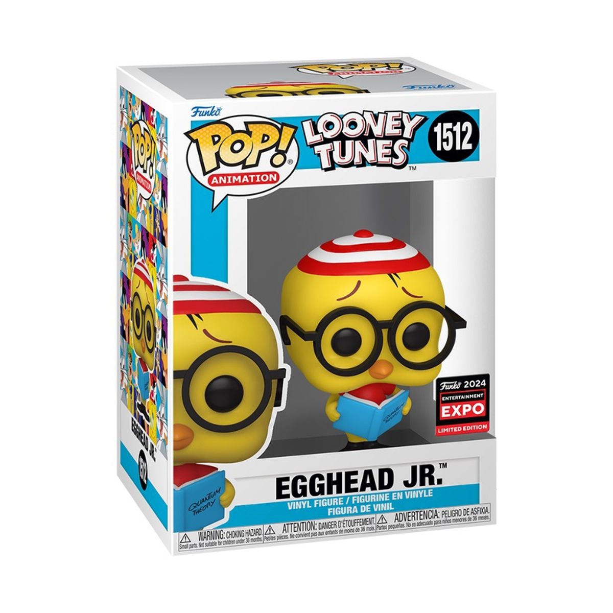 FUNKO - Funko Pop Looney Tunes Egghead 1512 (Cabeza De Huevo Jr.)