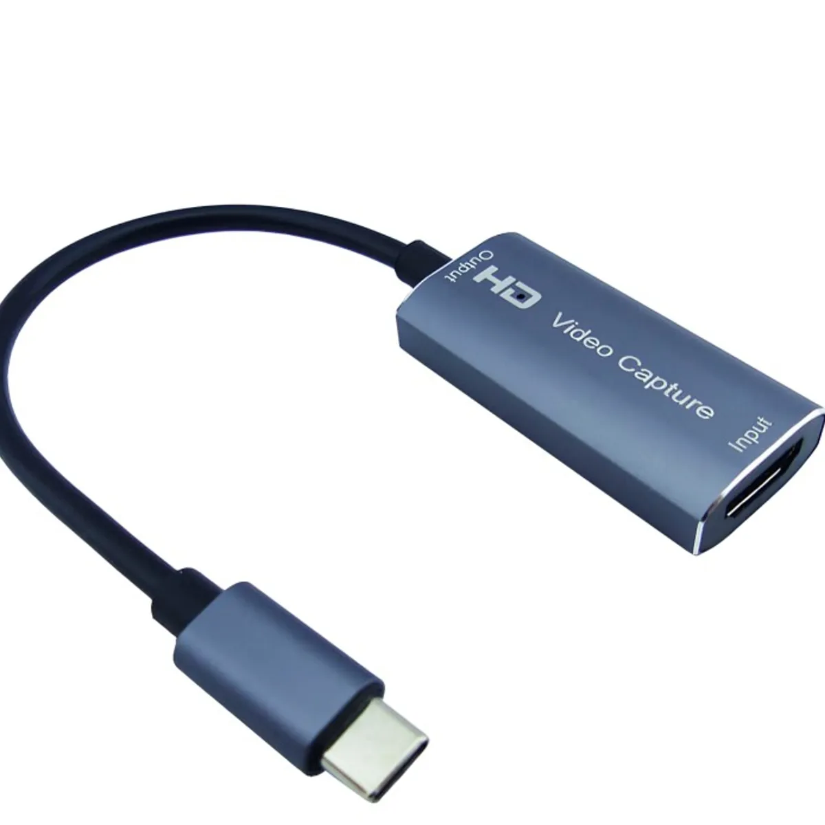 OEM - CAPTURADOR DE VIDEO HDTV HDMI CON CABLE TYPE-C 4K ULTRA HD