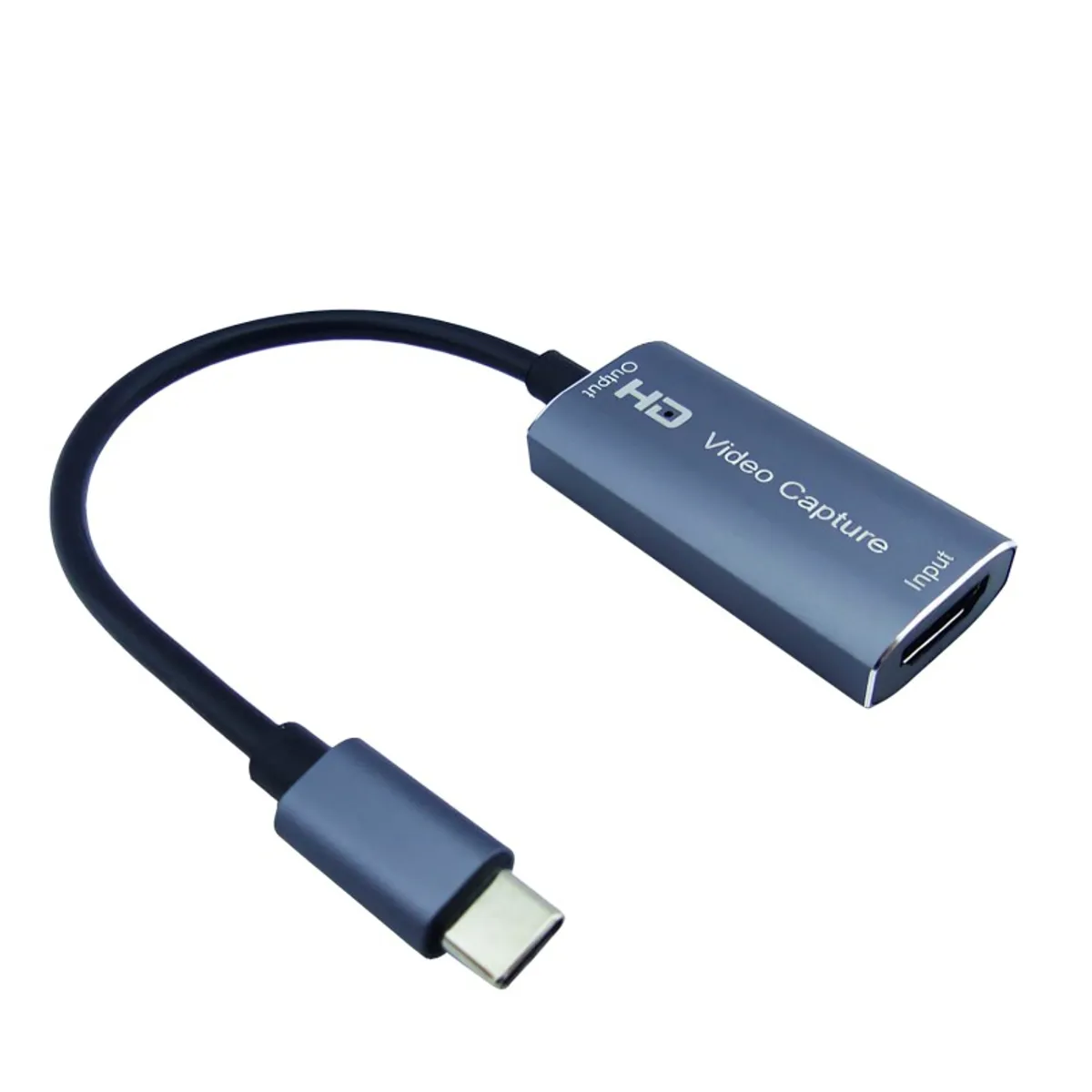 OEM - CAPTURADOR DE VIDEO HDTV HDMI CON CABLE TYPE-C 4K ULTRA HD