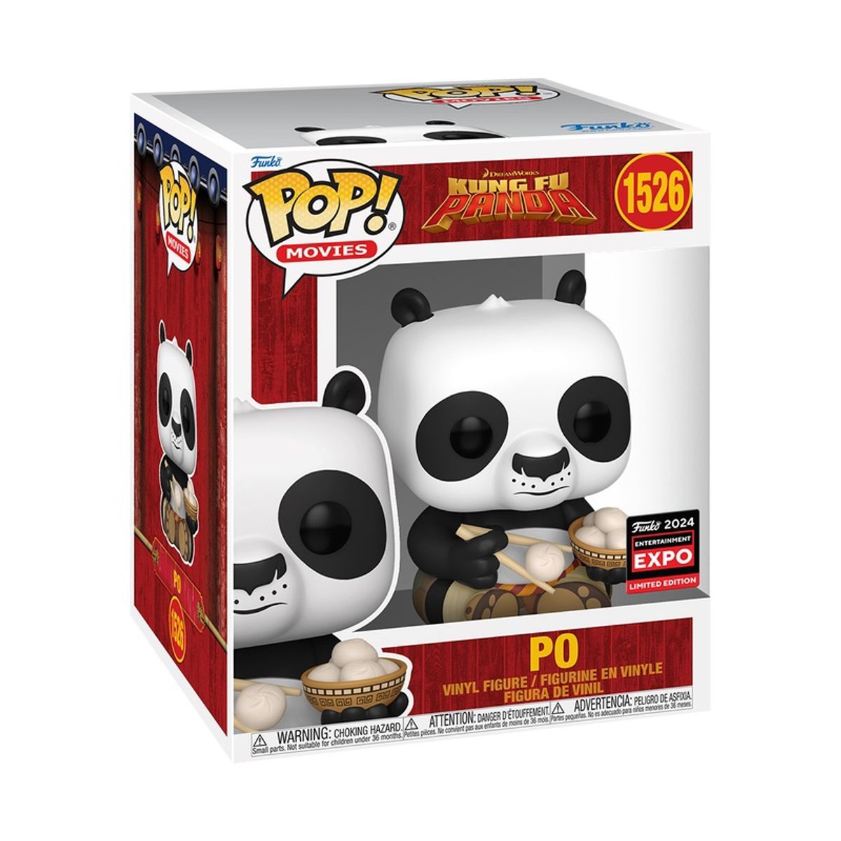 FUNKO - Funko Pop Kung Fu Panda Po 1526 Entertainment Expo 2024