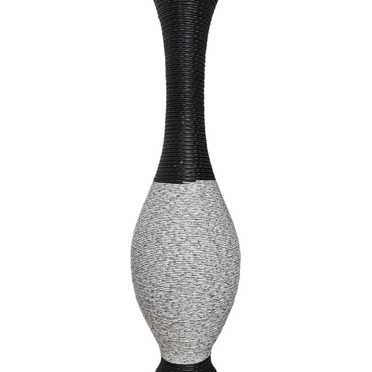 GENERICO - Florero Jarron Decorativo Florero Tejido Moderno 100cm M15