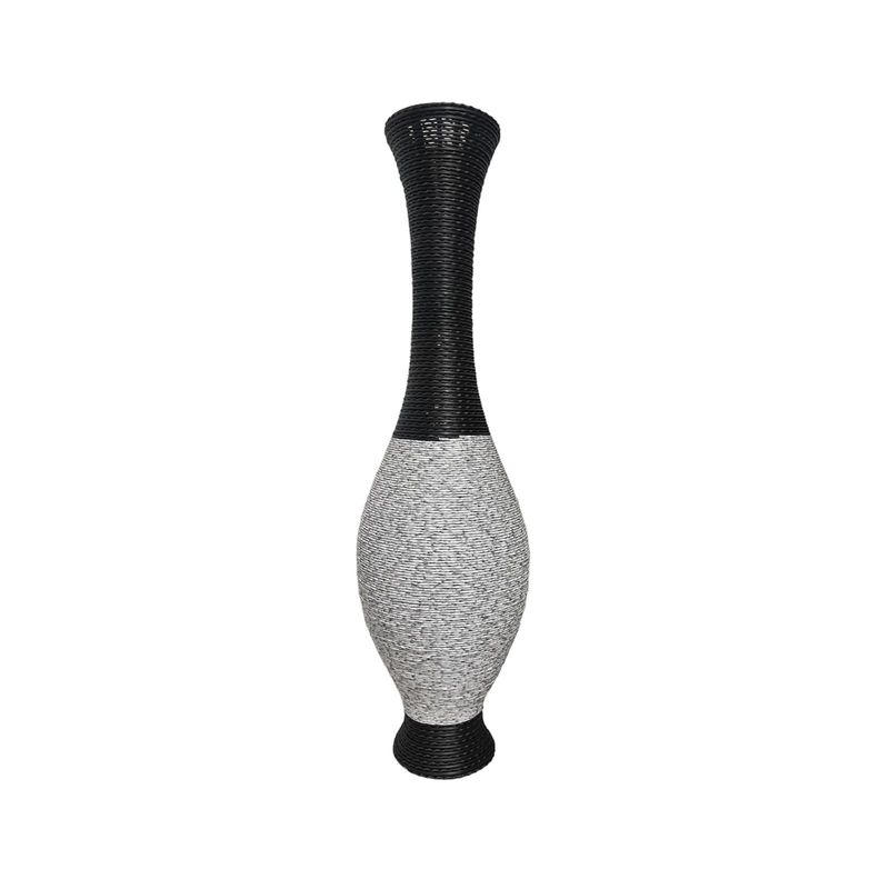 GENERICO - Florero Jarron Decorativo Florero Tejido Moderno 100cm M15