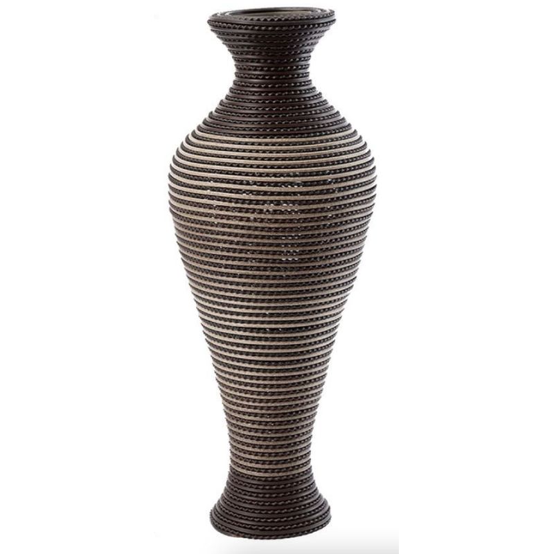 GENERICO - Florero Jarron Decorativo Florero Tejido Moderno 60cm M7