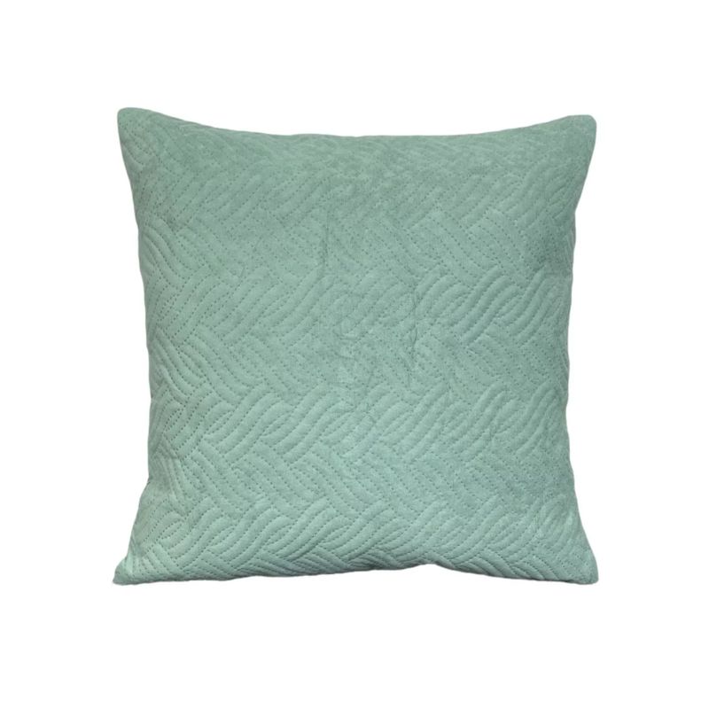 GENERICO - Funda Para Cojin Acolchada Tercipelo 43x43cm