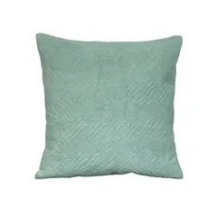 GENERICO - Funda Para Cojin Acolchada Tercipelo 43x43cm