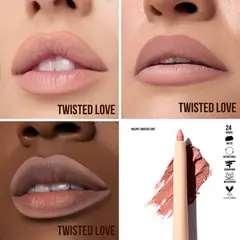 BEAUTY CREATIONS - Delineador Para Labios Nude X Twisted Love