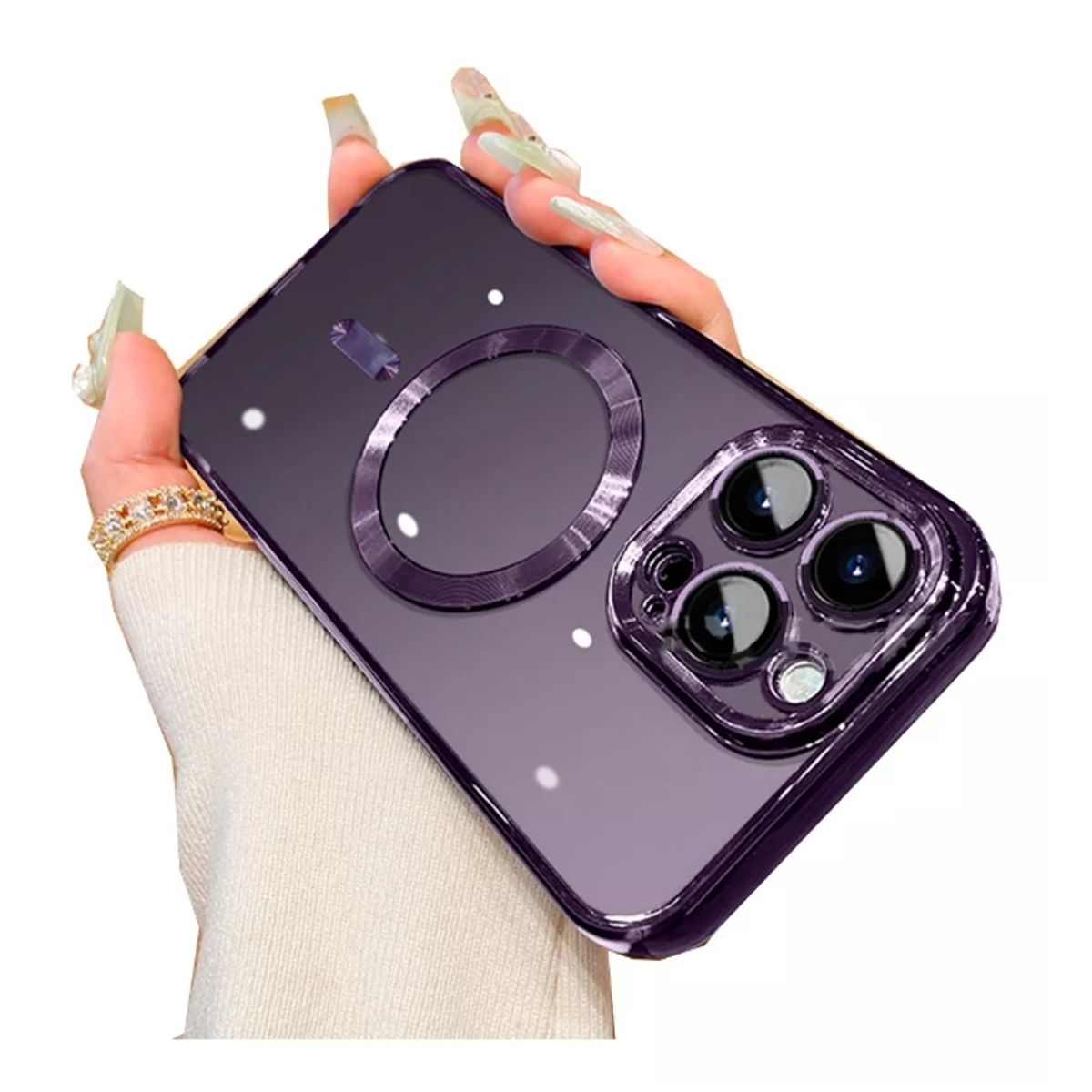 GENERICO - Carcasa Magsafe Protector De Camara Para iPhone 13 Pro