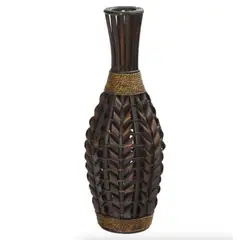 OEM - Florero Jarron Decorativo Florero Trenzado Moderno 85cm M9