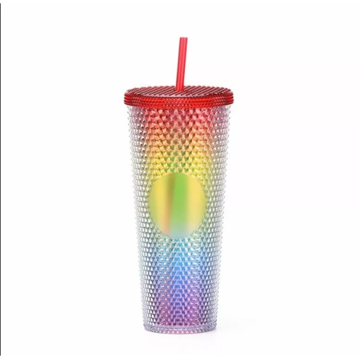 GENERICO - vaso friocaliente con bombilla 700ml tipo starbucks