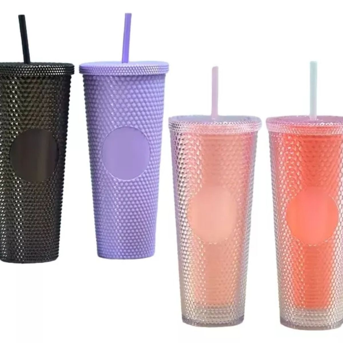 GENERICO - Vaso Fríocaliente Con Bombilla 700ml Tipo Starbucks