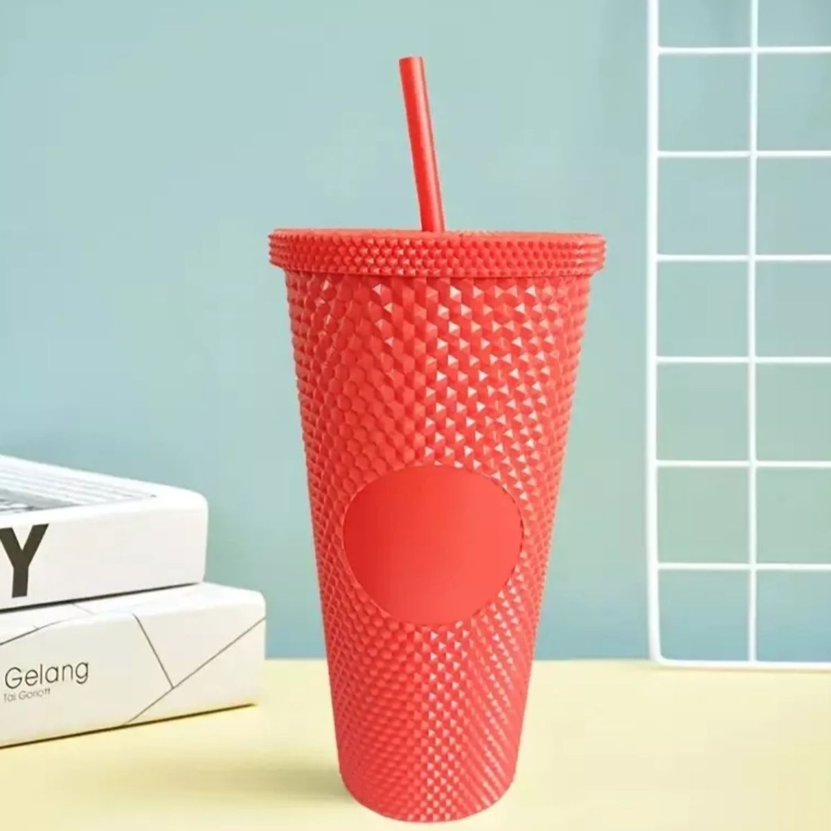 GENERICO - Vaso Fríocaliente Con Bombilla 700ml Tipo Starbucks