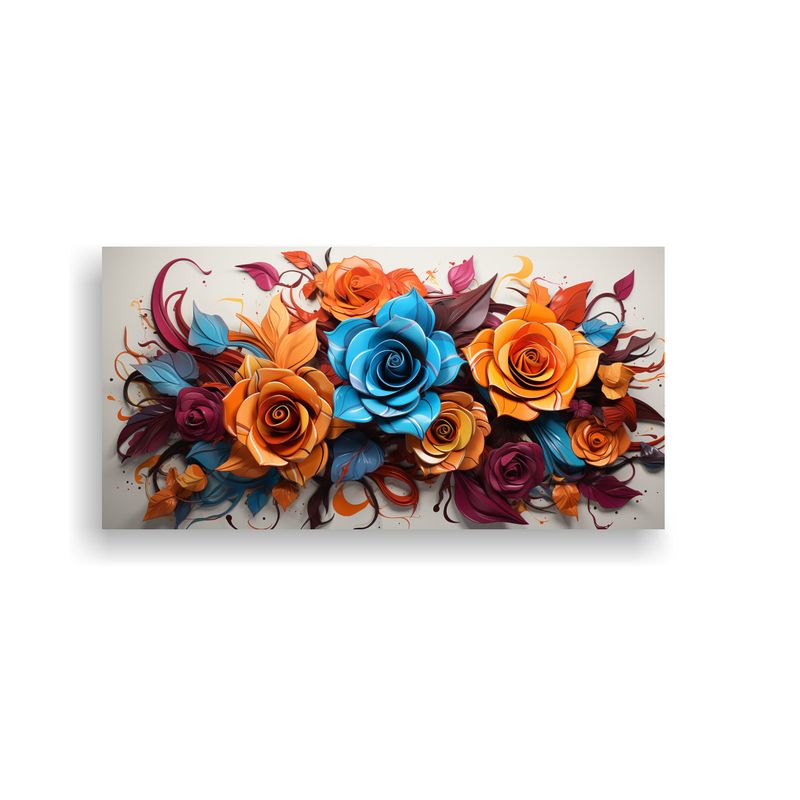 GENERICO - Desafío Diversidad Confianza Belleza Salud Exuberante Cuadr 160x80cm