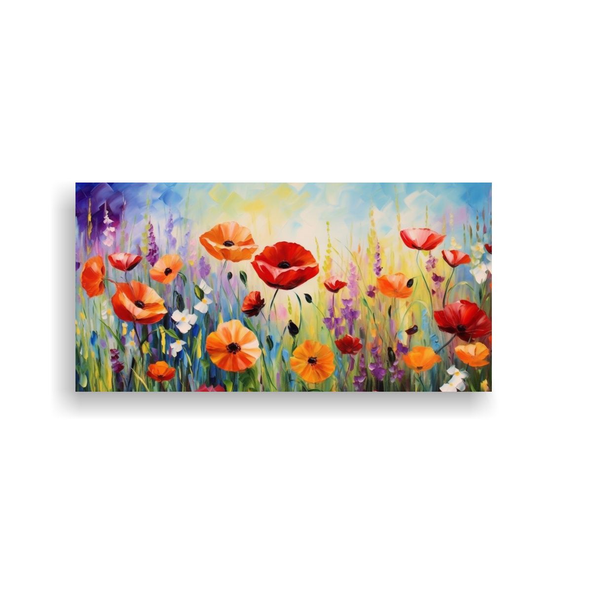 GENERICO - Paisaje Cautivador Inspirado En Leonid Afremov: Composición 160x80cm