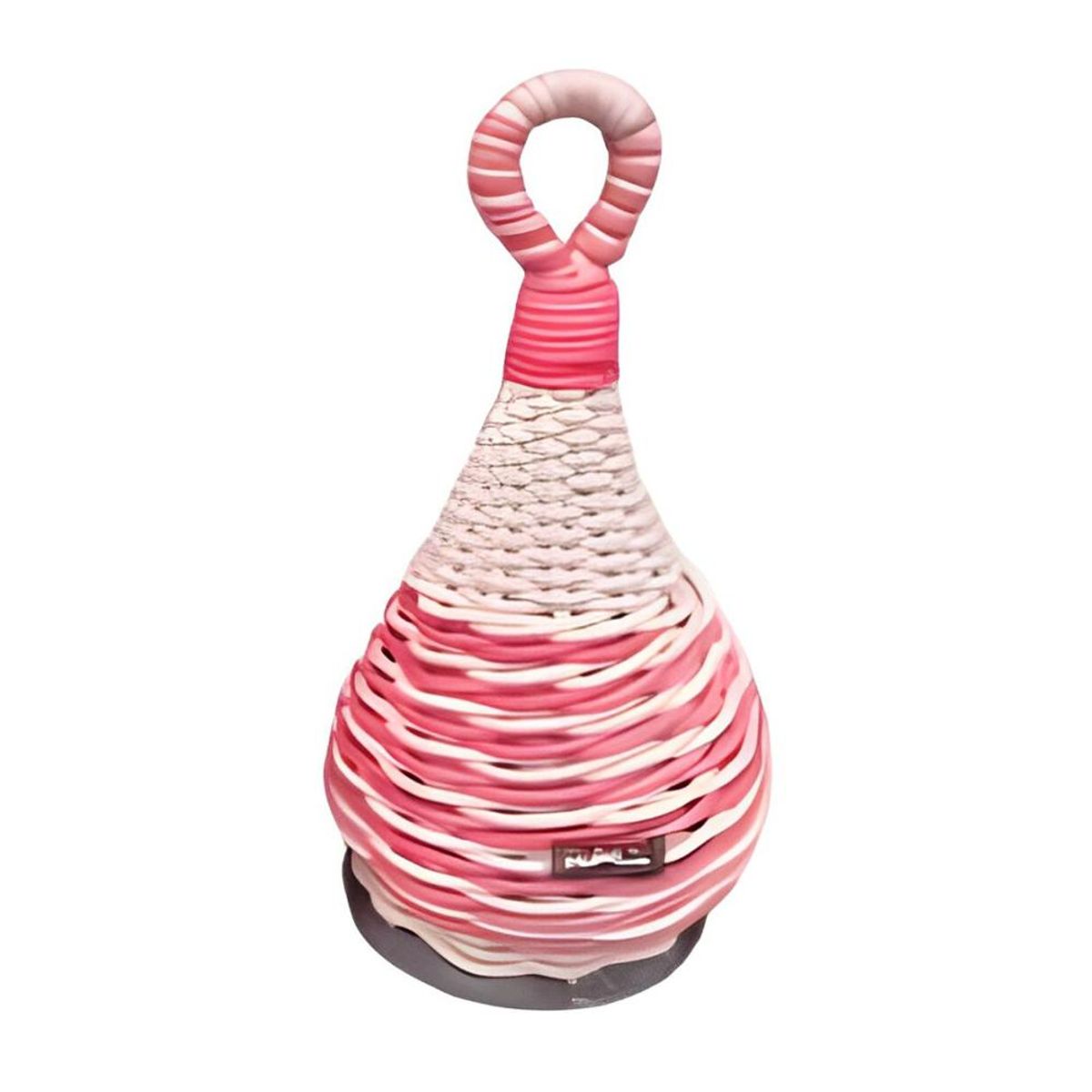 RMX - Par De Maracas Ecológicas Forradas En Mimbre 18 Cm  PB-H4E2