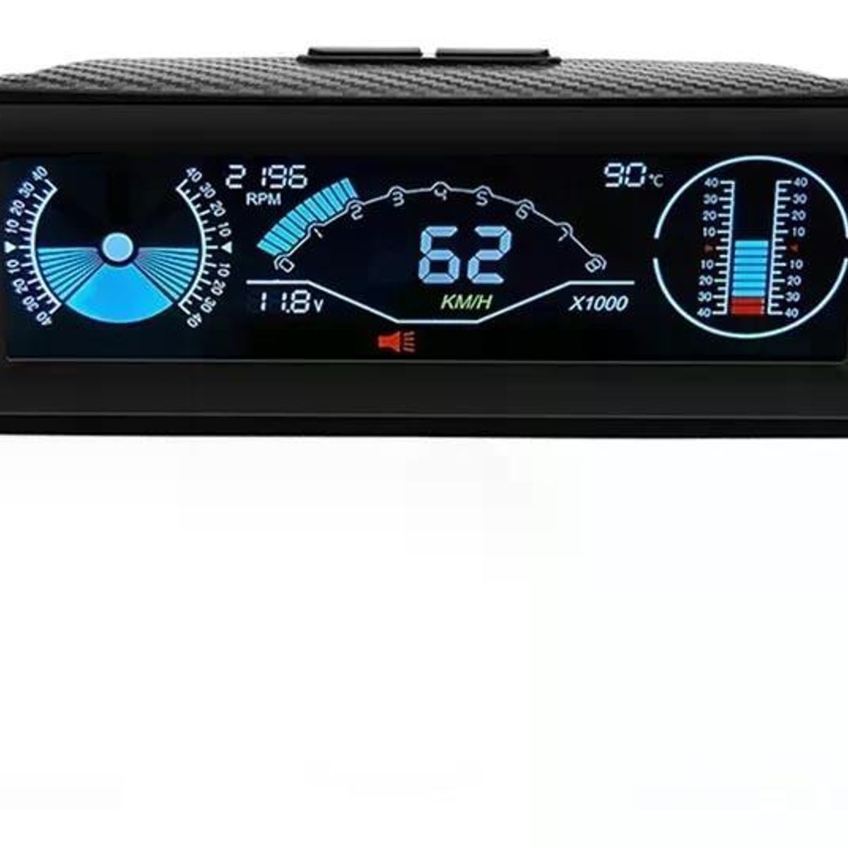 GENERICO - X90 Autool Hudobd2 Medidor De Pendientes Multifunción Jeep