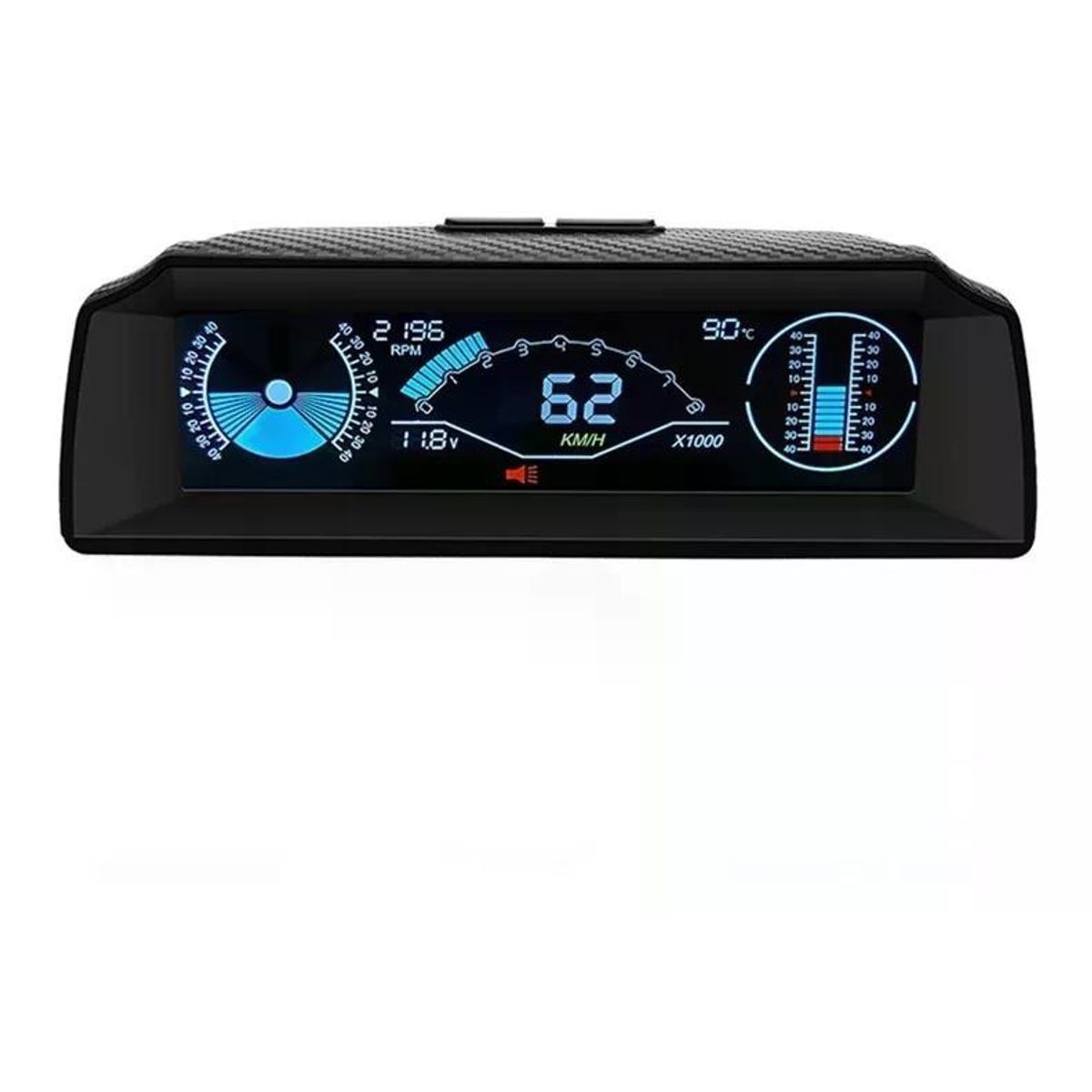 GENERICO - X90 Autool Hudobd2 Medidor De Pendientes Multifunción Jeep