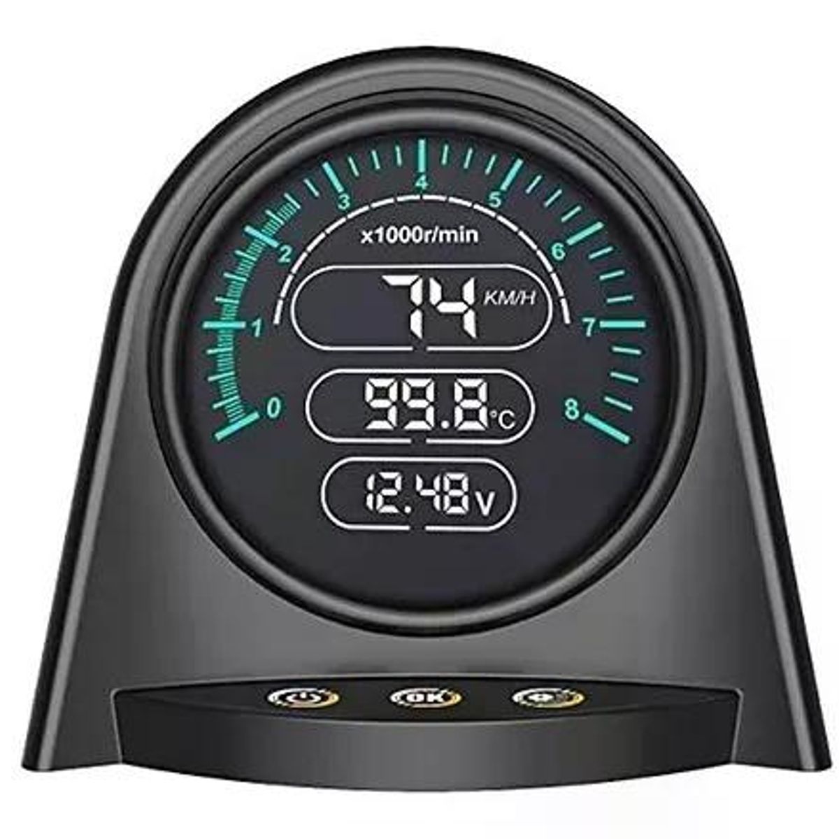GENERICO - X70 Autool Medidor Obd2 Gps Velocidad Automotriz