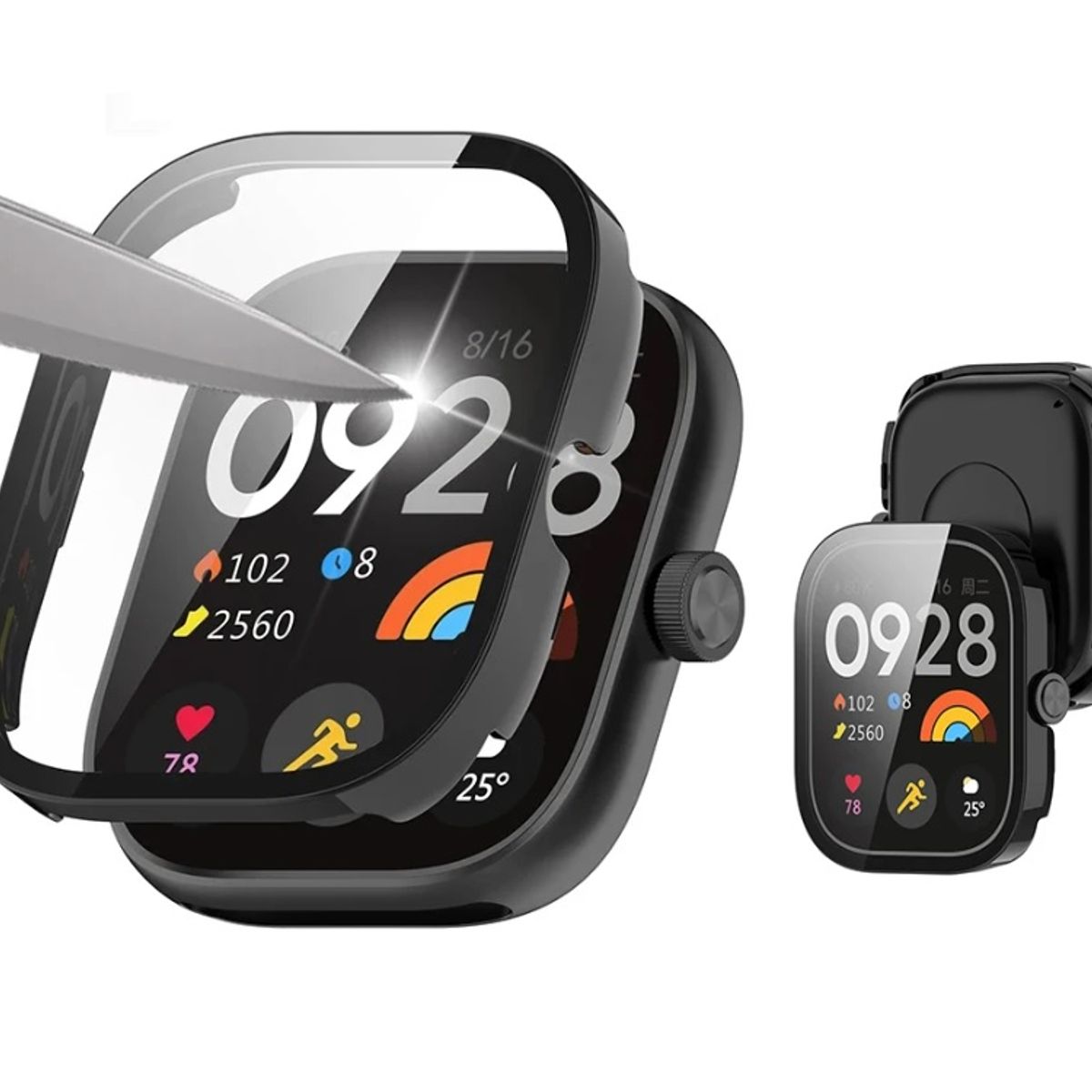 GENERICO - Protector Para Xiaomi Redmi Watch 5, 4 Lite