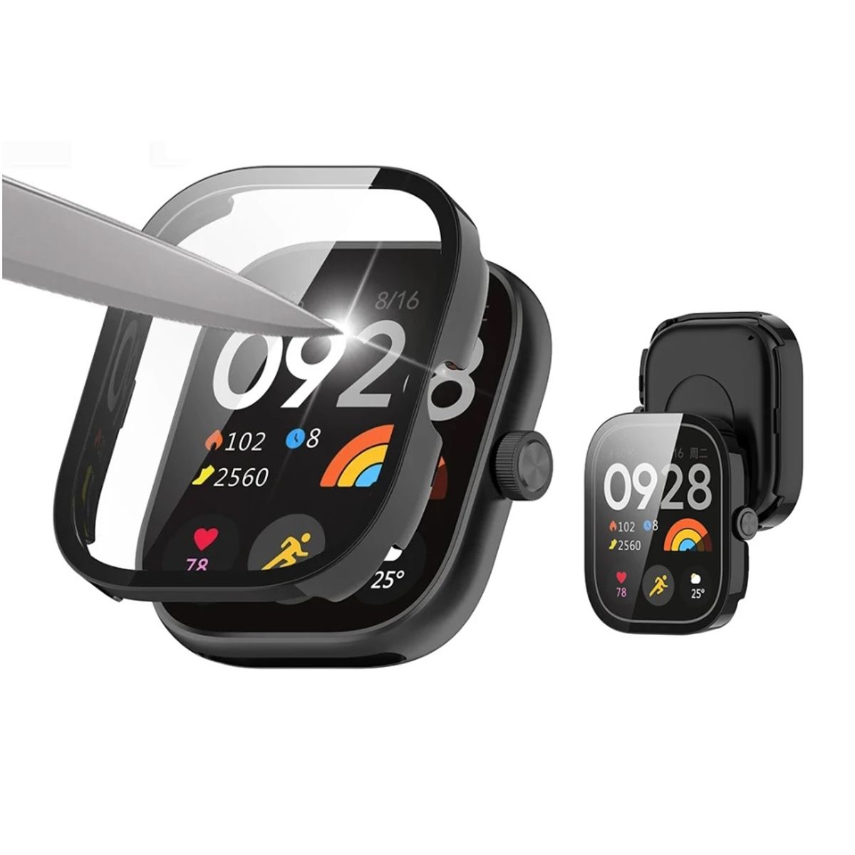 GENERICO - Protector Para Xiaomi Redmi Watch 5, 4 Lite