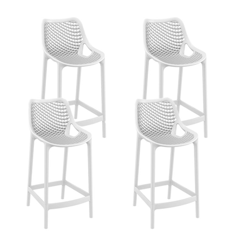 CORI CORI - Pack 4 Taburetes Air Berlin Blanco