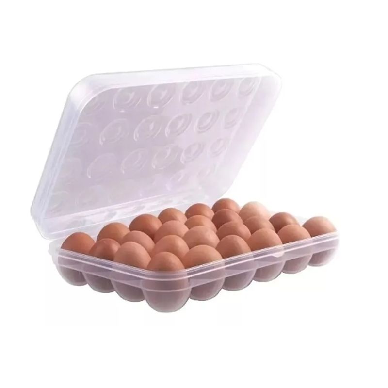 GENERICO - Organizador De Huevos, Caja Para 24 Unidades Huevera