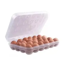 GENERICO - Organizador De Huevos, Caja Para 24 Unidades Huevera
