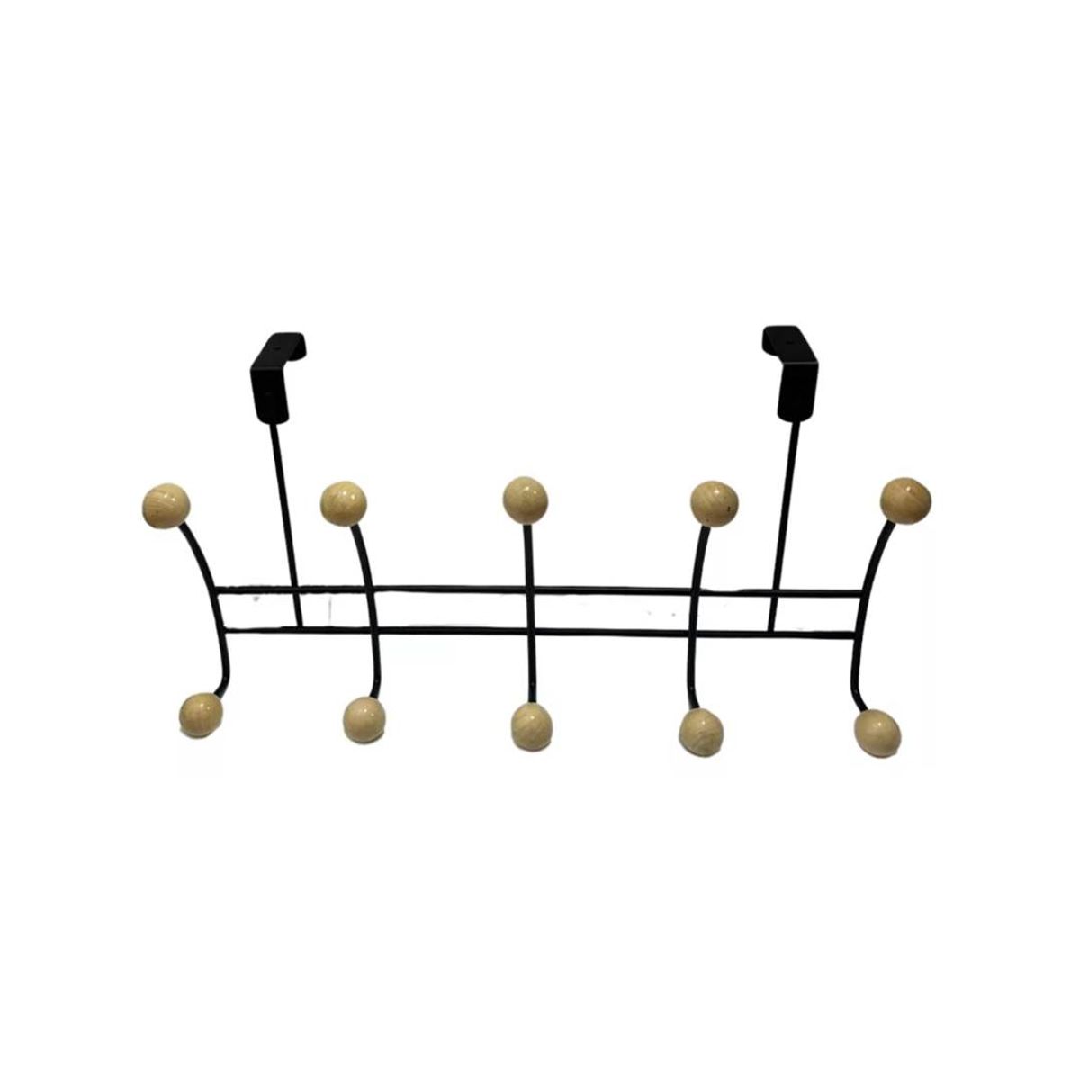 GENERICO - Packs 6 Sin-rastro Perchero Gancho Sobre Puerta Colgador