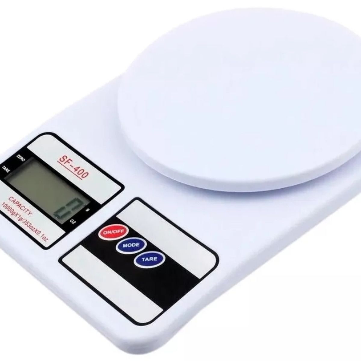 GENERICO - Balanza Pesa Digital Gramera De Cocina 10 Kilos