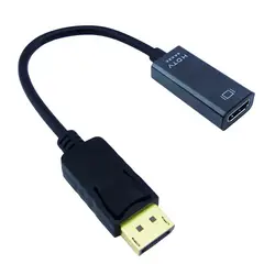 OEM - CONVERTIDOR DISPLAY PORT A HDMI 4K ULTRA HD NEGRO EN BOLSA