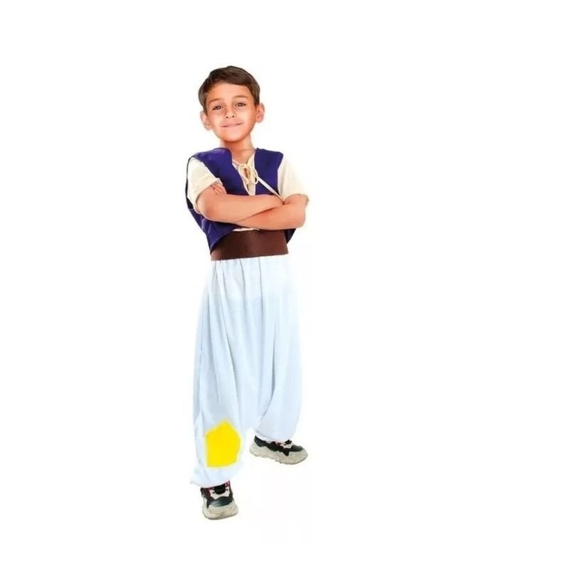 GENERICO - Disfraz De Aladin 3-4 años