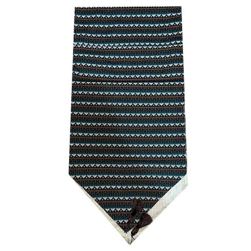 GENERICO - Camino De Mesa Tejido Grueso Textil Etnico 180x35