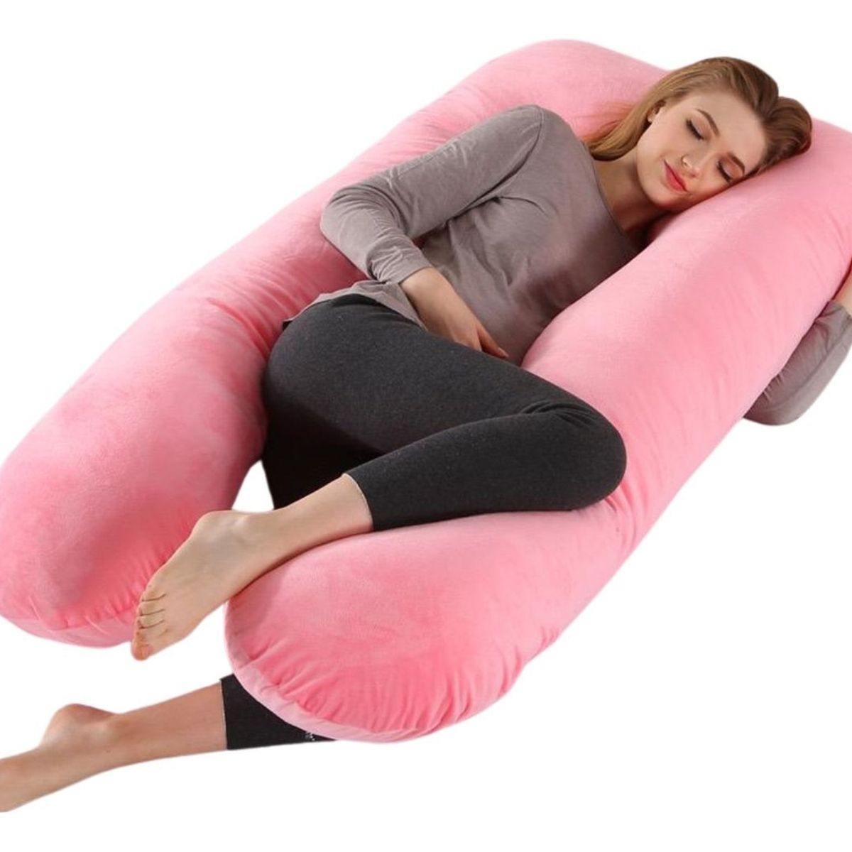 GENERICO - Cojin Almohada Maternal Con Funda Extra Suave